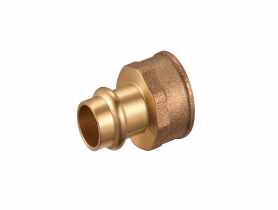 Mufa przejściowa zaciskana do wody 22x3/4" gw profil V CALIDO