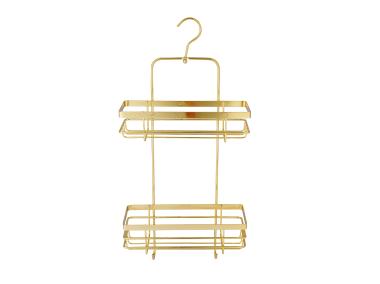 Zdjęcie: Półka kabinowa podwójna Niagara kolor złoty BISK