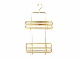 Półka kabinowa podwójna Niagara kolor złoty BISK