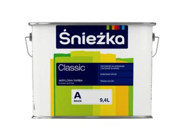 Zdjęcie: Emulsja akrylowa Classic BazaA 9,4L ŚNIEŻKA