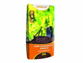 Torf ogrodniczy kwaśny 20 L STERLUX
