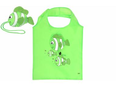 Zdjęcie: Torba zakupowa składana 38x58 cm Green Fish RAVI