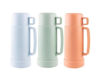 Zdjęcie: Termos Vetro 650 ml szklany multikolor FLORINA