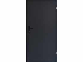 Drzwi stalowe uniwersalne Technic 01 antracyt 80 lewe KR CENTER