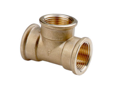Zdjęcie: FERRO trójnik mosiężny 5/4" żółty