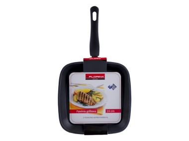 Zdjęcie: Patelnia grillowa 24 cm z powłoką teflonową FLORINA