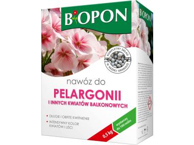 Zdjęcie: Nawóz do pelargonii i innych kwiatów balkonowych 0,5 kg BOPON