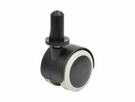 Kółko meblowe 40 mm, 25 kg, trzpień 8 mm, tulejka 13 mm, do paneli METRO