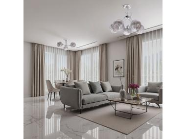 Zdjęcie: Lampa wisząca Cesar 5x40 W E27 srebrny CANDELLUX