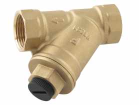 Filtr skośny siatkowy z magnesem nakrętno-nakrętny DN40 G1 1/2 FERRO