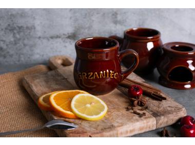 Zdjęcie: Kubek beczułka z napisem Grzaniec z uchem 250 ml ALTOM DESIGN