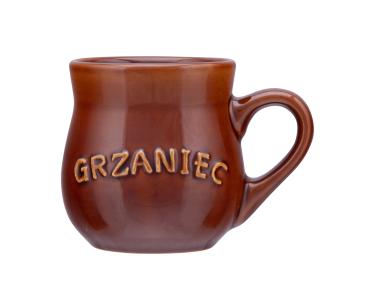 Zdjęcie: Kubek beczułka z napisem Grzaniec z uchem 250 ml ALTOM DESIGN