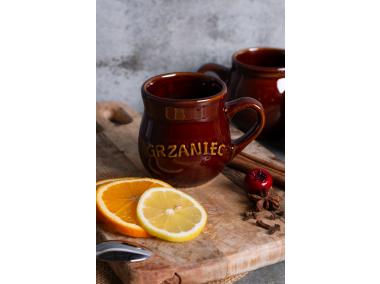 Zdjęcie: Kubek beczułka z napisem Grzaniec z uchem 250 ml ALTOM DESIGN