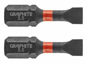 Bity udarowe SL5.5x25 mm 2 szt. GRAPHITE