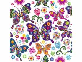 Serwetki Colorful Butterfiles DAJAR