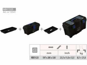 Zestaw skrzynek narzędziowych Set Box NBX1525 PROSPERPLAST