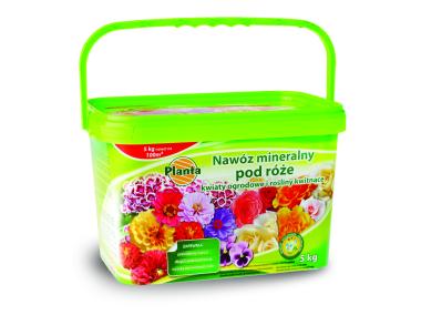 Zdjęcie: Nawóz pod róże i kwiaty ogrodowe 5 kg PLANTA
