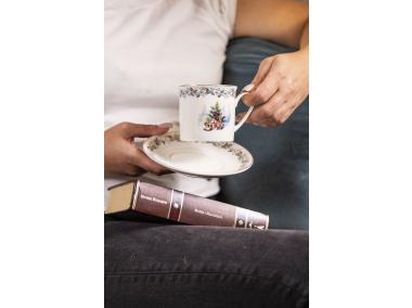 Zdjęcie: Filiżanka Magia Świąt ze spodkiem 220 ml ALTOMDESIGN