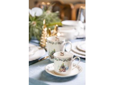 Zdjęcie: Filiżanka Magia Świąt ze spodkiem 220 ml ALTOMDESIGN