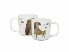 Kubek Pets Pies brązowy 370 ml AMBITION
