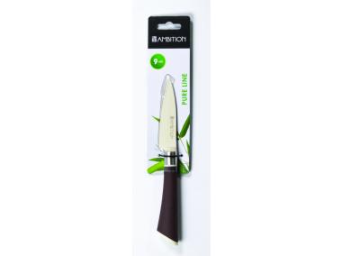 Zdjęcie: Obierak Pure Line 9 cm kremowo-brązowy AMBITION