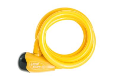 Zdjęcie: Zapięcie rowerowe na klucz Security Lock 12 × 1000 mm żółty BOTTARI