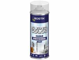 Lakier uniwersalny ogólnego zastosowania Super Color Universal Mat bezbarwny 400 ml BOSTIK