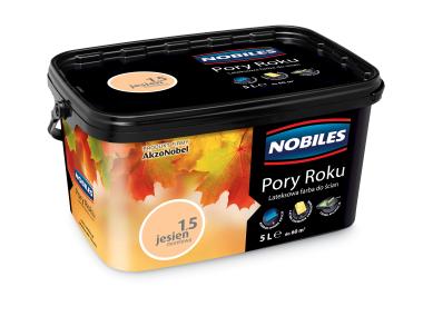 Zdjęcie: Farba lateksowa Pory Roku 5 L jesień morelowa NOBILES
