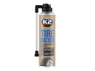 Zdjęcie: Preparat do awaryjnych napraw opon Tire Doctor 400 ml K2