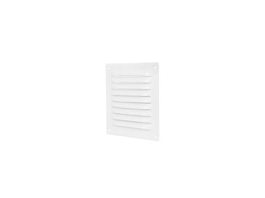 Zdjęcie: Osłona wentylacyjna ze stali 167x167mm z siatką biała VENTS