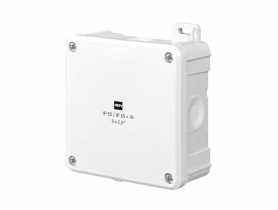 Puszka hermetyczna N/T 2K 98x98x46 mm IP55/65 biała EPN