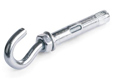 Zdjęcie: Kotwa rozprężna KT z hakiem sufitowym 8x50 mm 50 sztuk RAWLPLUG