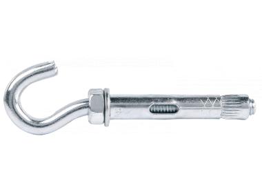 Zdjęcie: Kotwa rozprężna KT z hakiem sufitowym 8x50 mm 50 sztuk RAWLPLUG