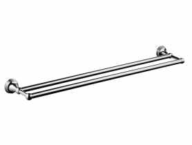 Wieszak kąpielowy 60 cm One BF podwójny chrom BISK