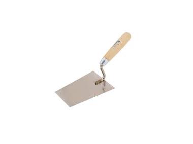 Zdjęcie: Kielnia trapezowa 160 mm nierdzewna uchwyt drewniany CIRET