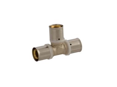 Zdjęcie: Trójnik PEX 16 x 16 x 16 mm system zaprasowywany IDMAR