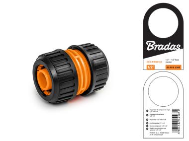 Zdjęcie: Reparator do węża 1/2" Black Line BRADAS