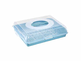 Pojemnik na ciasto Party-Butler 45x35x11 cm Nordic Blue (10677) KEEEPER