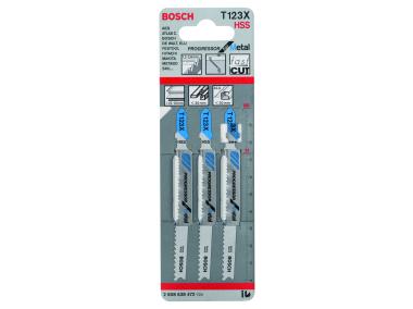 Zdjęcie: Brzeszczot T123X 3 sztuki 55x4x169 mm BOSCH