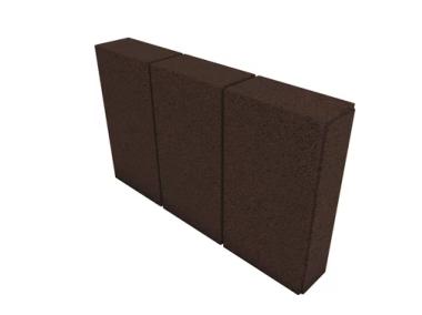 Zdjęcie: Obrzeże Treo 8x30x50 cm brązowy POLBRUK
