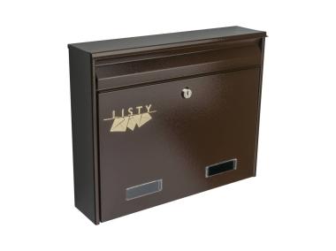 Zdjęcie: Skrzynka na listy W2 złoty brąz METRO