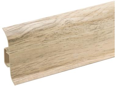 Zdjęcie: Listwa przypodłogowa PVC Premium Classic 22x59 mm; 2,20 m Dąb Timm;erlah Mat CEZAR