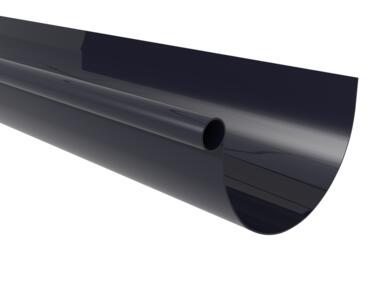 Zdjęcie: Rynna G80 ryflowana grafit 300 cm SCALA