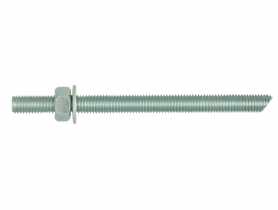 Pręt metryczny gwintowany zakończenie płaskie stal A2 Studs 12x330 mm 10 sztuk RAWLPLUG