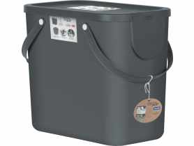 Pojemnik do segregacji odpadów Albula 25 L antracyt ROTHO