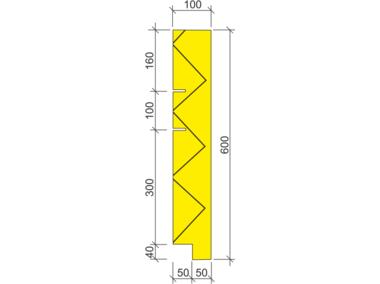 Zdjęcie: Płyta izolacyjna LS300/100, 600x2500 mm FINNFOAM