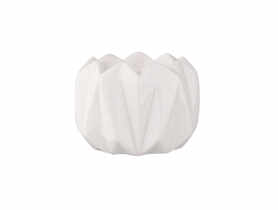 Świecznik porcelanowy biały ALTOMDESIGN