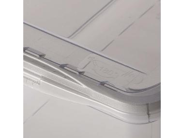 Zdjęcie: Zestaw pojemników clearbox Bea 4x5,5 L crystal grey KEEEPER