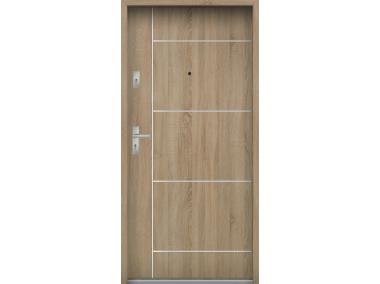 Zdjęcie: Drzwi wejściowe do mieszkań Bastion A-65 Sonoma 80 cm prawe OSPŁ KR CENTER