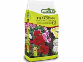 Ziemia do pelargonii i roślin balkonowych 50 L BIOVITA